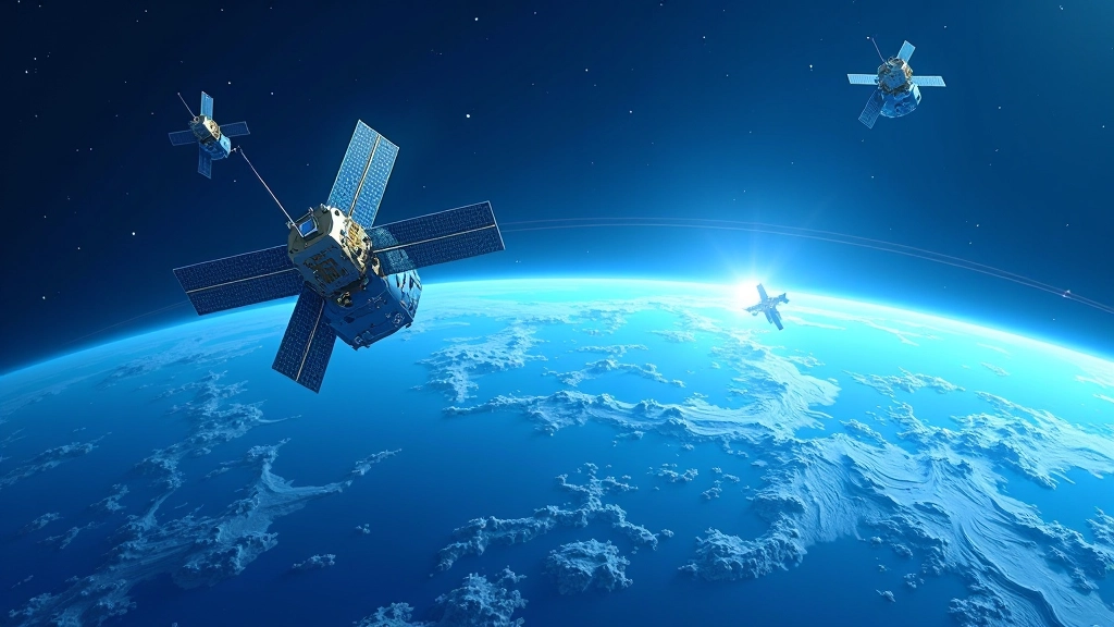 CubeSat satelītu grups orbītā, Zemes stacija radarā, komunikācijas signāli